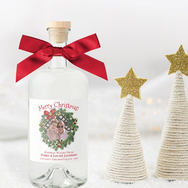 Feliz Natal Feriado do Quadro de Fotos da Frota (In Situ with Bow & Decor)