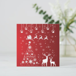 Feliz Natal Flocos de Neve, Reindeer