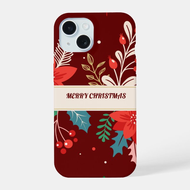Feliz Natal Floral (Verso)