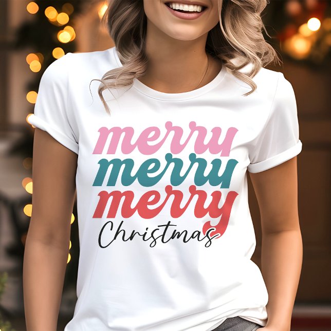 Feliz Natal Fofo Multicolor Feriado (Criador carregado)