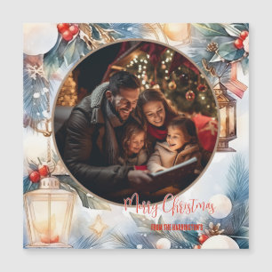 Feliz Natal - Foto Decorativa de Aquarela