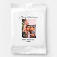 Feliz Natal foto do amor moderno família simples m