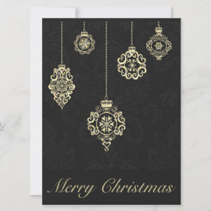 Feliz Natal - Geometria Rosa Dourada Decorativa