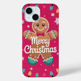 Feliz Natal Gingercake Man iPhone / iPad case