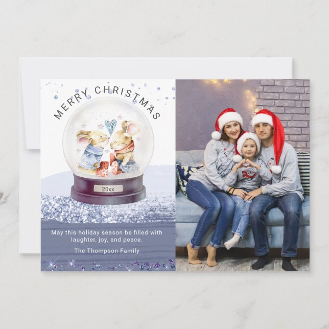 Feliz Natal, Globe Globe Fúnebre Foto de Camundong (Frente)