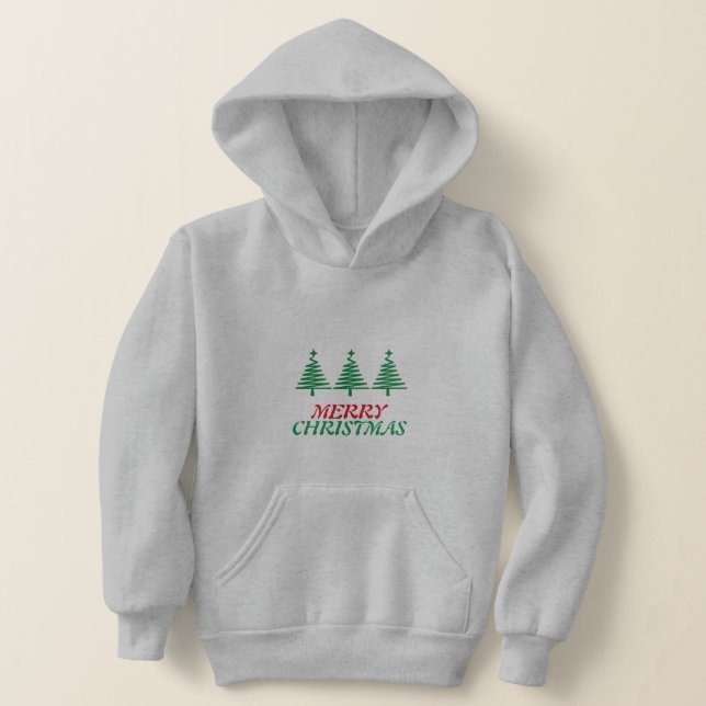 Feliz Natal Hoodie e Cinzas de camisolas (Postura )