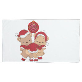 Feliz Natal King Size Pillowcase Design