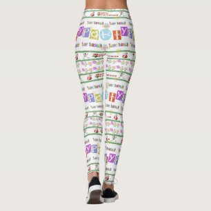 Feliz Natal Leggings de aniversário