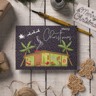 FELIZ NATAL Meio século Feliz Feriado Moderno