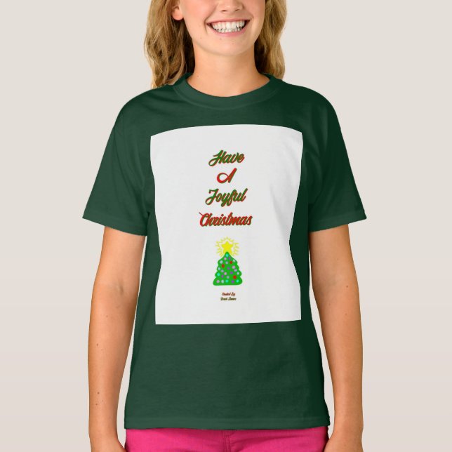 Feliz Natal, Meninas de Floresta Profunda Camisa B (Frente)