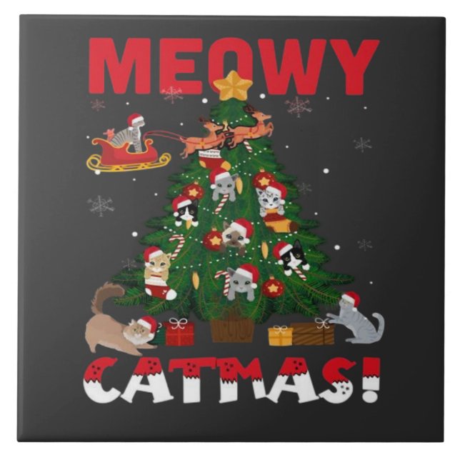Feliz Natal Meowy (Frente)