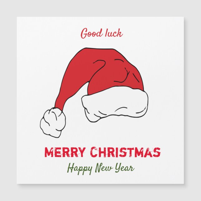 Feliz Natal minimalista e Ano novo (Frente)