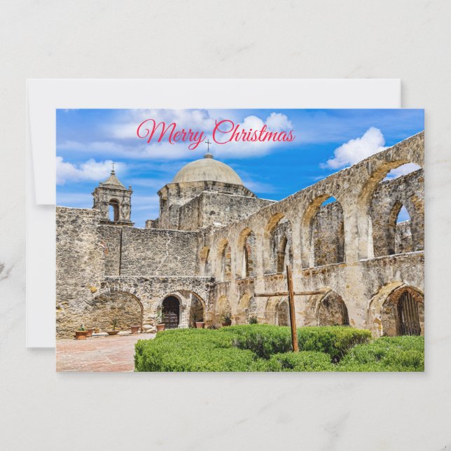 Feliz Natal, Missão San José, Cartão de Férias (Frente)