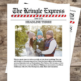 Feliz Natal Multi Photo Divertido North Pole Paper