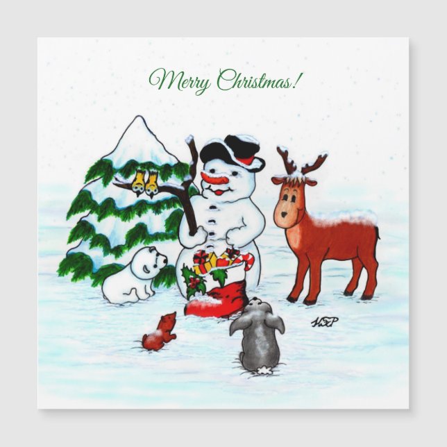 Feliz Natal! Neve com Amigos (Frente)