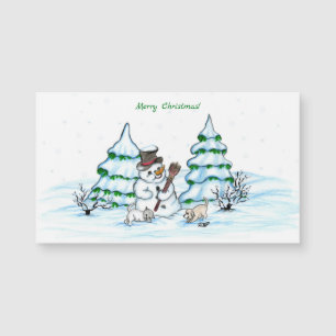 Feliz Natal! Neve com Cat e Puppy