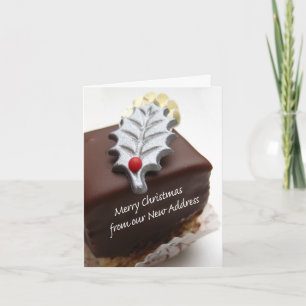 Feliz Natal - Novo Cartão de Natal de Endereço