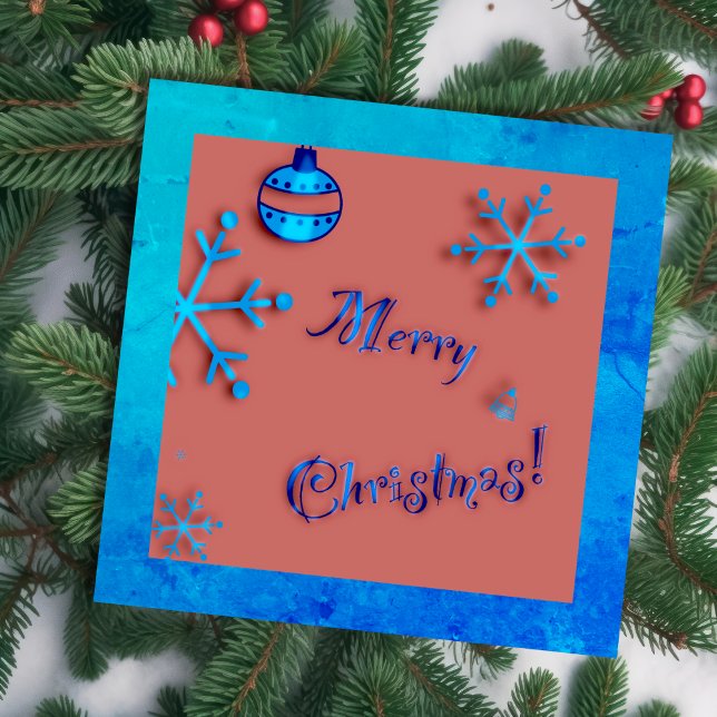 Feliz Natal, ornamentos e cristais de neve (Criador carregado)