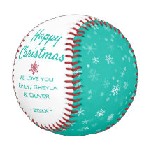 Feliz Natal Padrão de Floco de Neve Verde