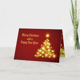 Feliz Natal para o Cartão de Férias