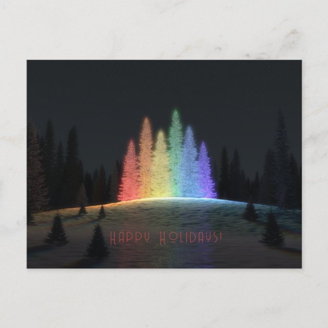 Feliz Natal Para Todo Cartão De Natal (Frente)