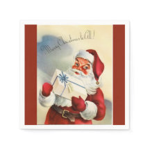 Feliz Natal para Todos Guardanapo de Papel do Papa