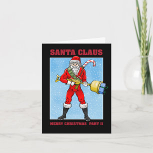 Feliz Natal Parte 2 Cartão de Natal Fotográfico
