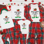 Feliz Natal Personalizado Da Família Mais Provável<br><div class="desc">Celebre a temporada de férias com um toque de humor e unidade com nosso Feliz Natal Personalizado Familiar Mais Provável Para Elf Tri-Blend Shirt. Estas camisas de Natal compatíveis são concebidas para adicionar um toque divertido e personalizado às festividades da sua família. Cada camisa contém um design elf "Mais Provável...</div>