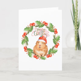 Feliz Natal - Pig - Cartão de Saudação