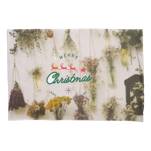 Feliz Natal Pillowcase (Frente)