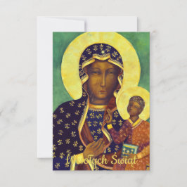 Feliz Natal Polonês Wesołych Świąt Nossa Senhora