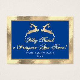 Feliz Natal Próspero Anno Nuovo Fotografia Quadro 