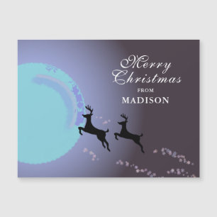 Feliz Natal Rena Mágica da Lua Nome