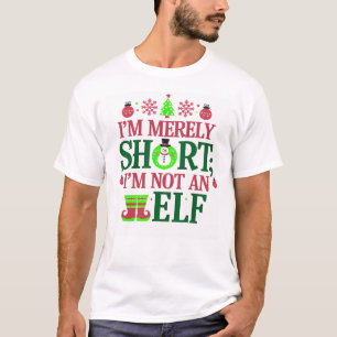 Feliz Natal" roupa de Natal para Camisas Festivas