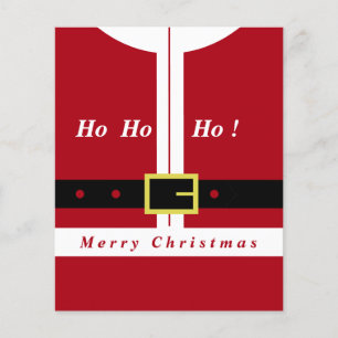 Feliz Natal Santa Claus Flyers