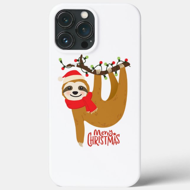 Feliz Natal Sloth | Feriados (Verso)