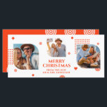 Feliz Natal Sr. e Sra. 3 Foto Collage Modern<br><div class="desc">Feliz Natal Sr & Sra. 3 Photo Collage Trendy Modern Christmas Cards apresenta uma colagem fotográfica de três das suas fotos favoritas com o texto "Feliz Natal do novo Sr & Sra." em um elegante roteiro laranja. Personalize editando o texto nas caixas de texto fornecidas. Perfeito para o Natal enviar...</div>