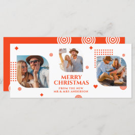 Feliz Natal Sr. e Sra. 3 Foto Collage Modern