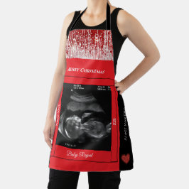 Feliz Natal Tia Sonograma Bebê em breve
