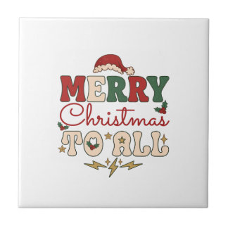 Feliz Natal Todos Chapéu de Papai Noel Estrelas Re