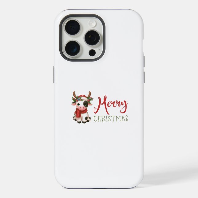 Feliz Natal vaquinha fofa  (Verso)
