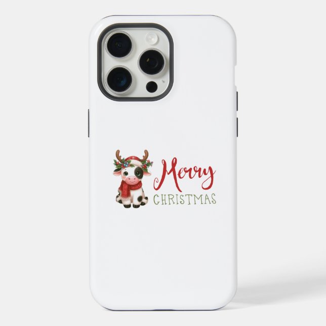 Feliz Natal vaquinha fofa  (Verso)