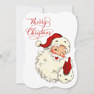 Feliz Natal Vintage Papais noeis feriado da famíli