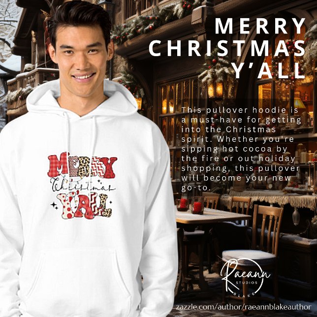 Feliz Natal Y Todos Pullover Hooded Sweatshirt (Criador carregado)