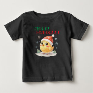 Feliz Natalzinho, Camisa de Natal Fofa para Crianç