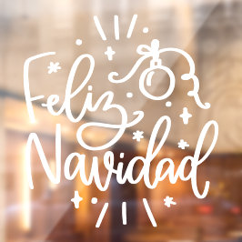 Feliz Navidad, Janela de Natal em Espanhol