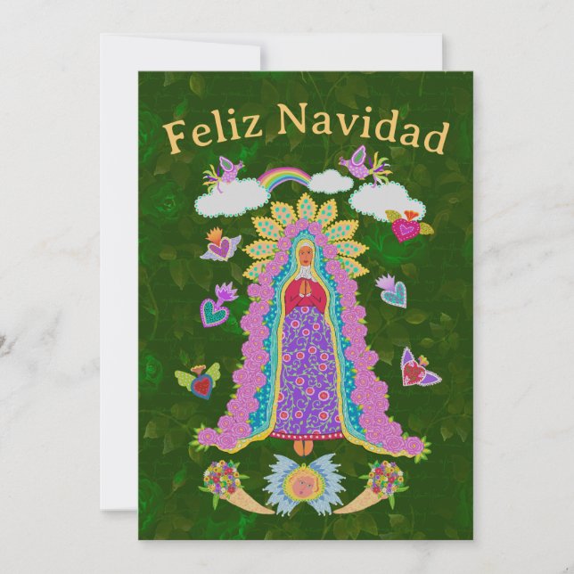 Feliz Navidad La Virgen Maria Christmas (Frente)
