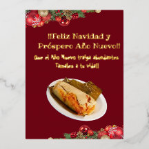 Feliz Navidad Natal para el Comelón de Tamales I