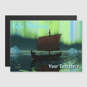 Feliz Navidad - navio de Viking