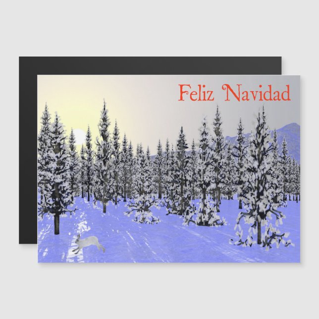 Feliz Navidad - Solstício de inverno (Frente/Verso)